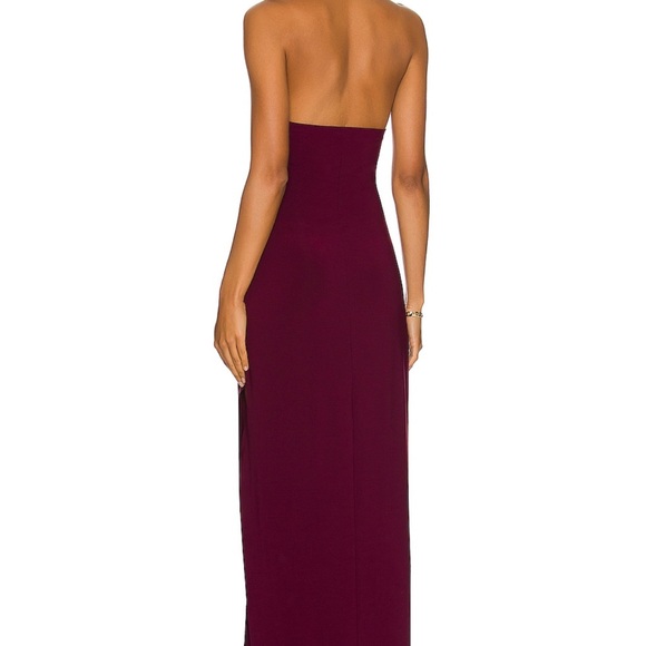 Turtle Halter Side Slit in plum - Picture 4 of 4